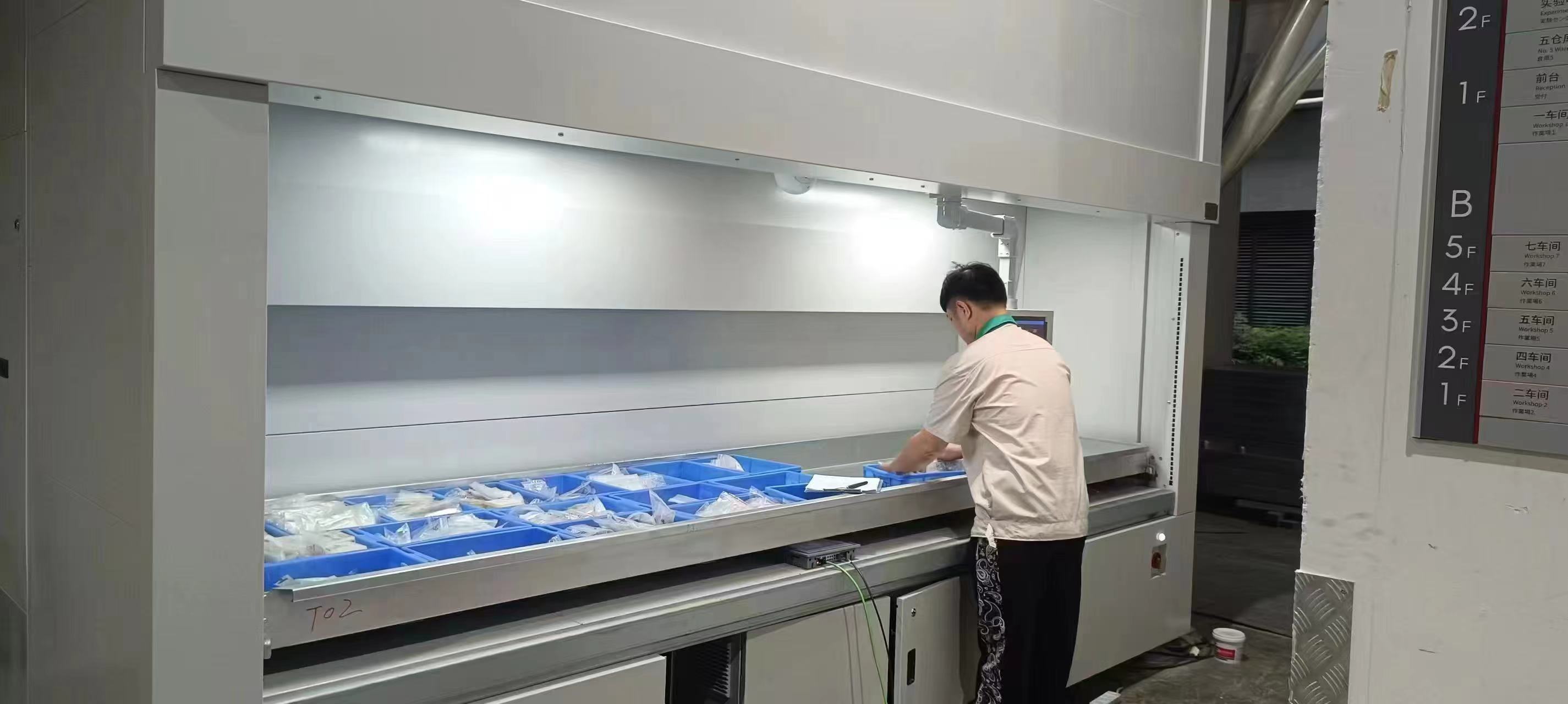 智能垂直升降货柜VLM厂家解析：能装多重的货物